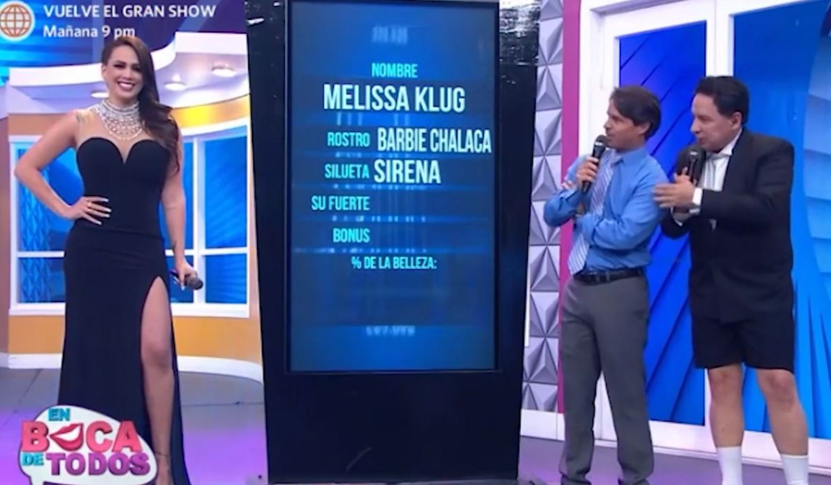 MELISSA KLUG abandona set de EBT en plena transmisión EN VIVO tras