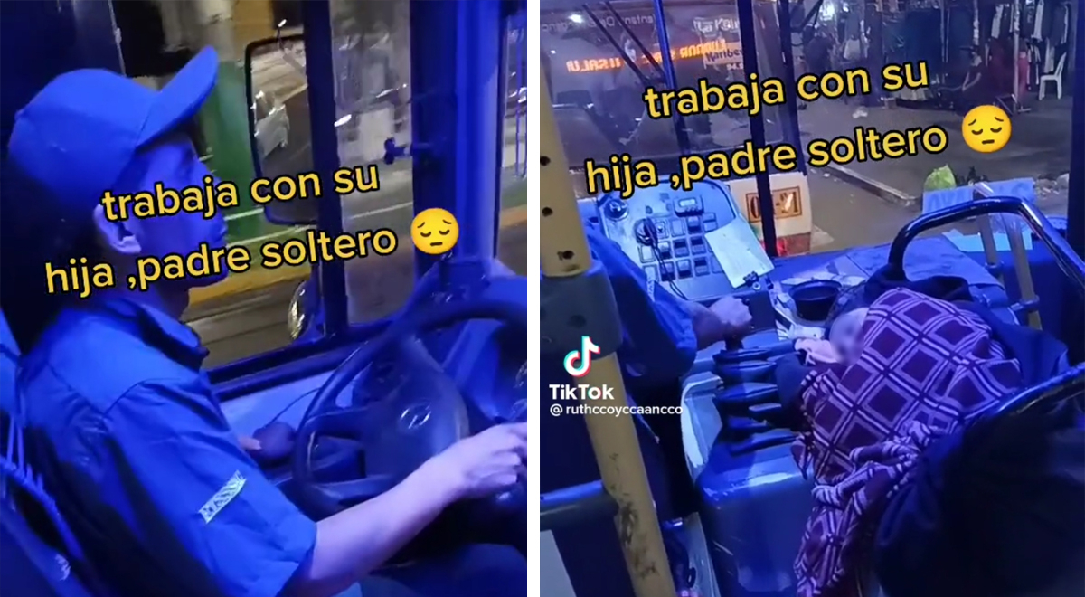 Chofer De Bus Lleva A Su Hija Al Trabajo Para No Dejarla Sola Todo