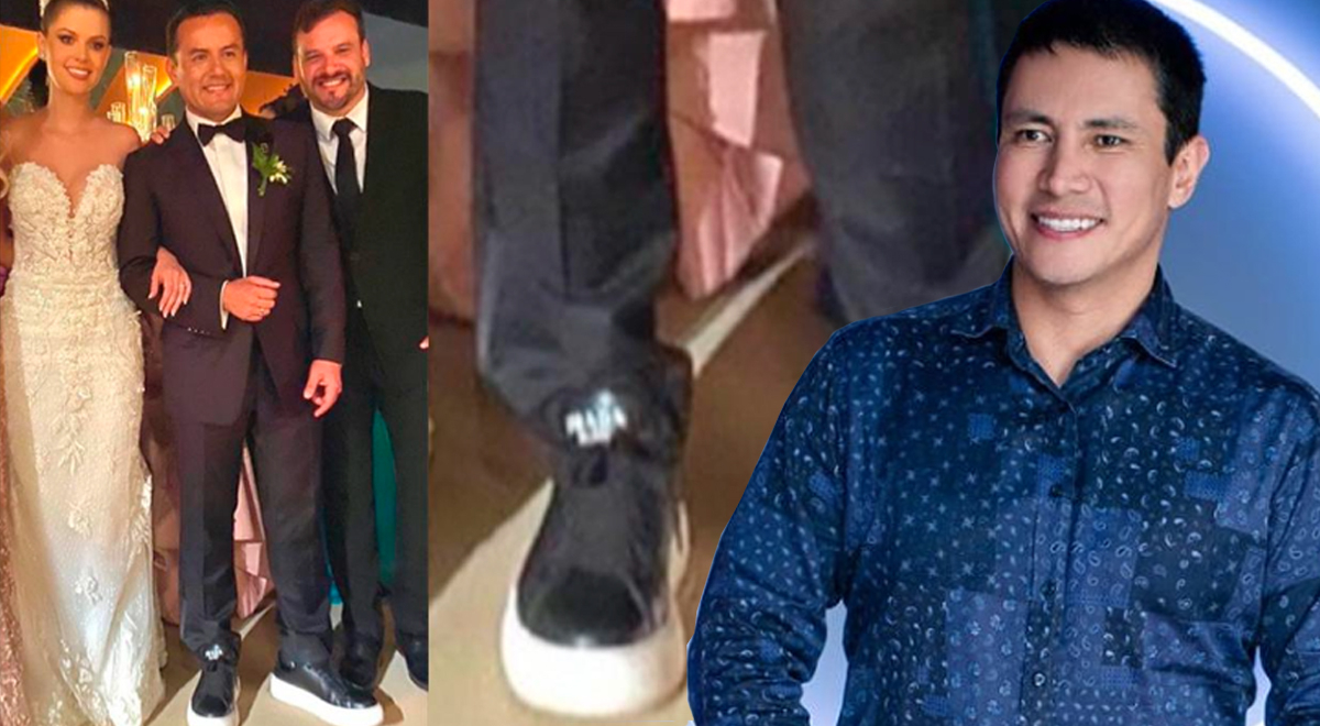 Trolean a Richard Acuña por zapatillas de su boda Le hubieras dicho