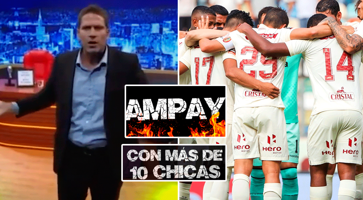 Paco Bazán sobre ampay de jugadores de la U Fue el baile de los