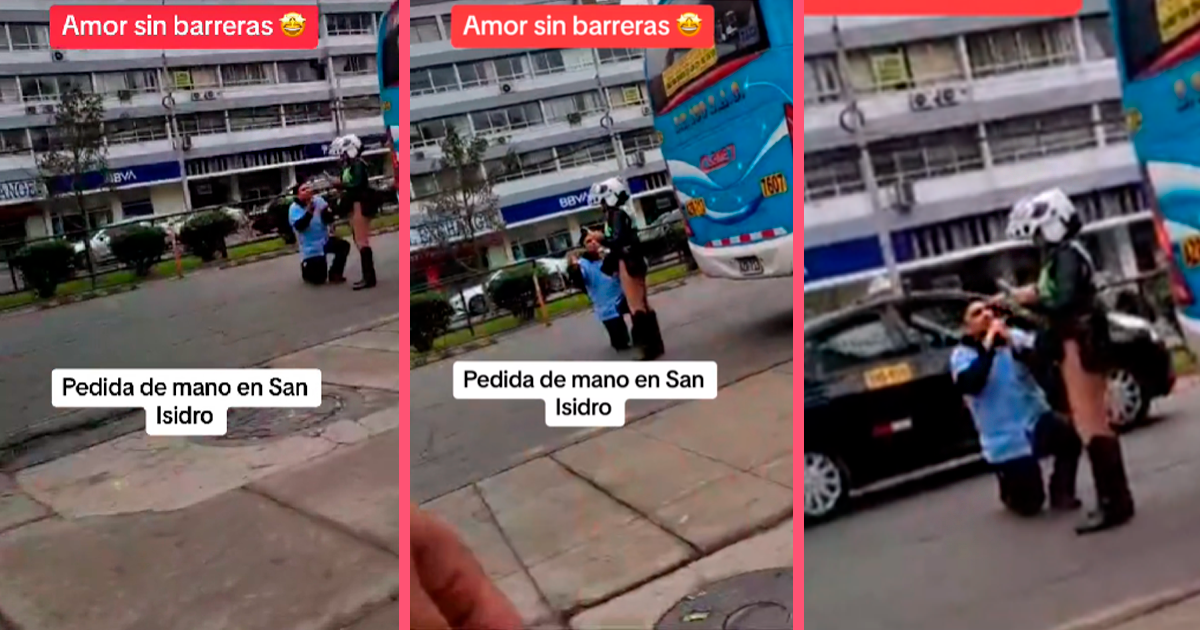 Chofer Del Chino Le Propone Matrimonio A Pnp La Ins Lita Escena Que