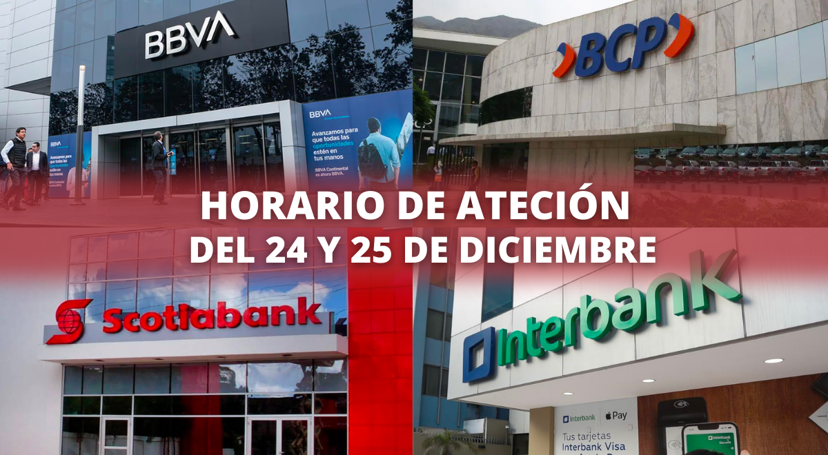 Horario De Atenci N En Bancos Este Y De Diciembre Bcp Interbank