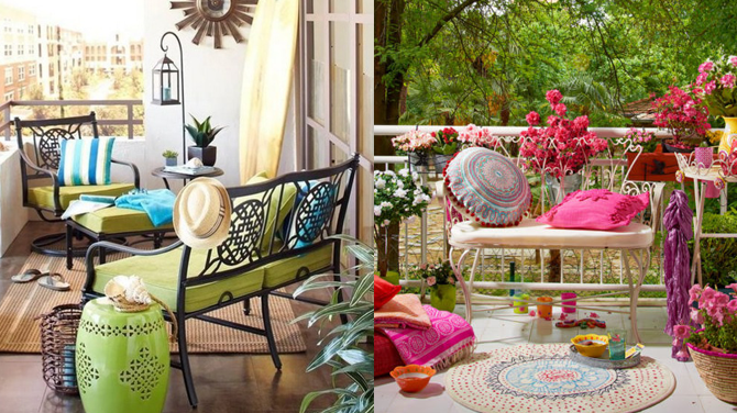 ¡Balcón con estilo! Tips para decorar tus espacios al aire libre