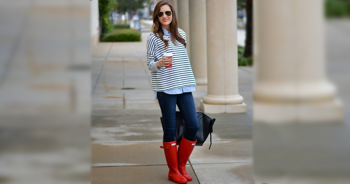 Combina tus outfits con botas de lluvia ¡Te encantará este calzado!