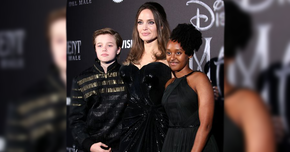 Zahara Jolie Pitt marca tendencia con sus looks total black