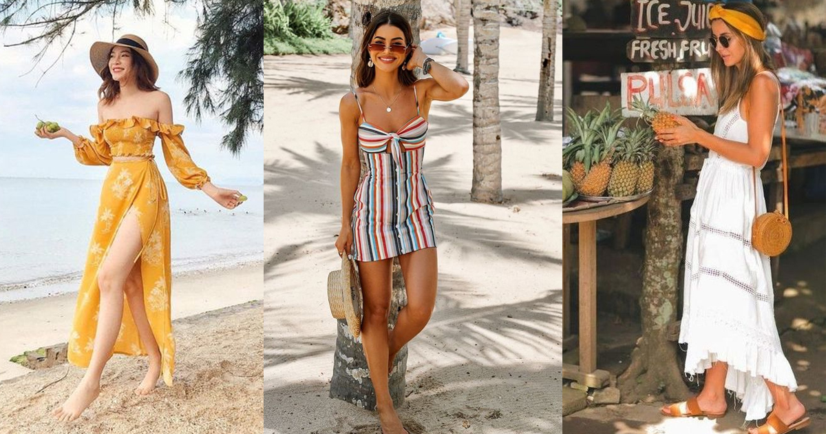 Si tienes un viaje a la playa, estos son los vestidos que podrías usar  [FOTOS]