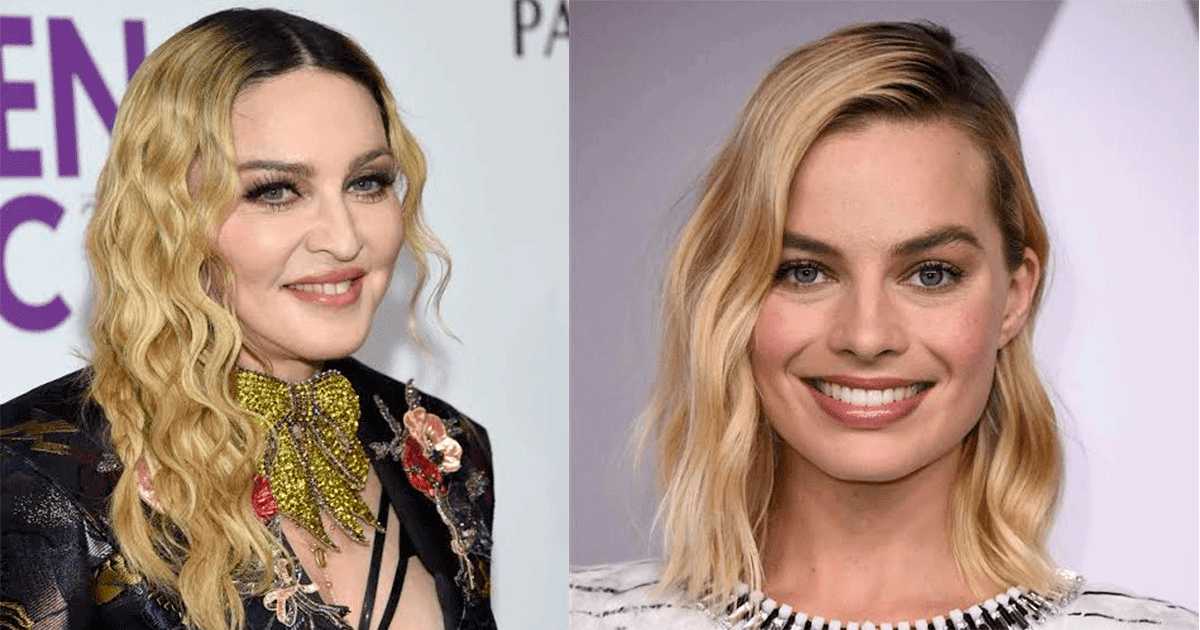 Margot Robbie revive una tendencia de cabello que Madonna instauró en