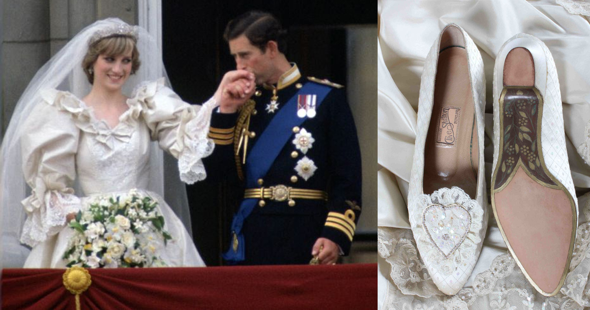 Por qué Lady Di no usó tacones en su boda? Secretos sobre sus zapatos de  novia