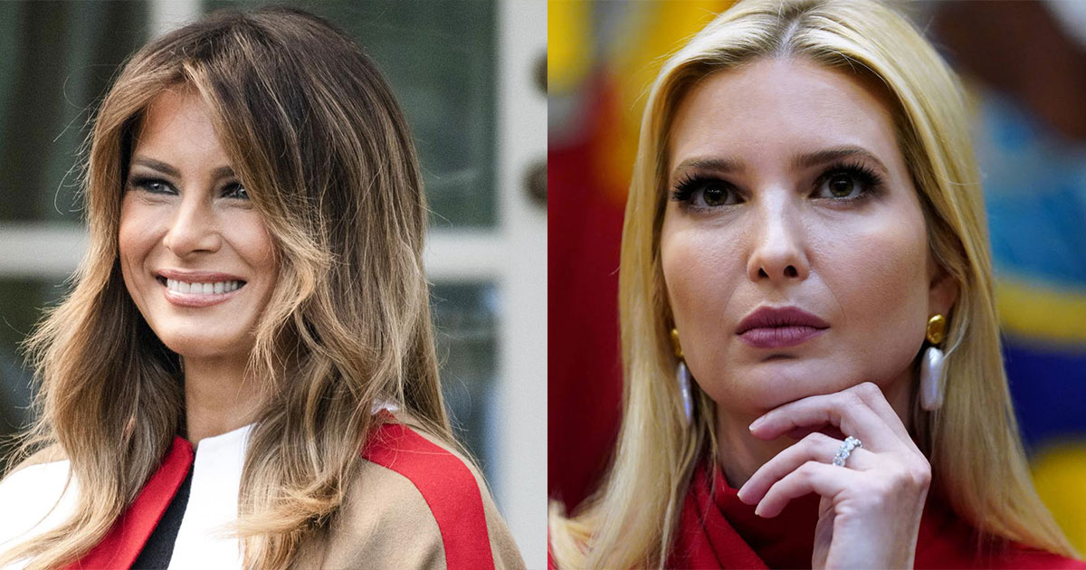 Melania E Ivanka Trump Conectan Estilos Y Desfilan El Mismo Vestido En ...