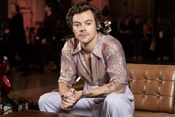 Harry Styles inspira reto en TikTok que enseña a tejer su cardigan  multicolor