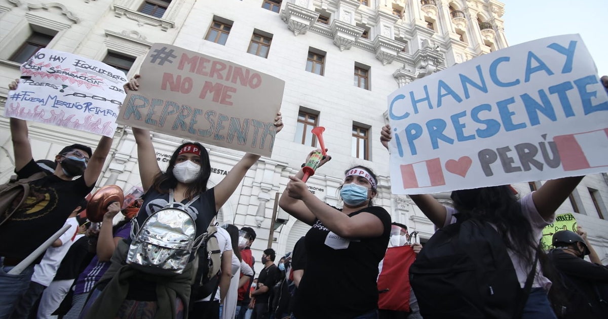 Marcha Nacional Así Las Mujeres En Lima Protestan Contra La Corrupción Fotos 8039