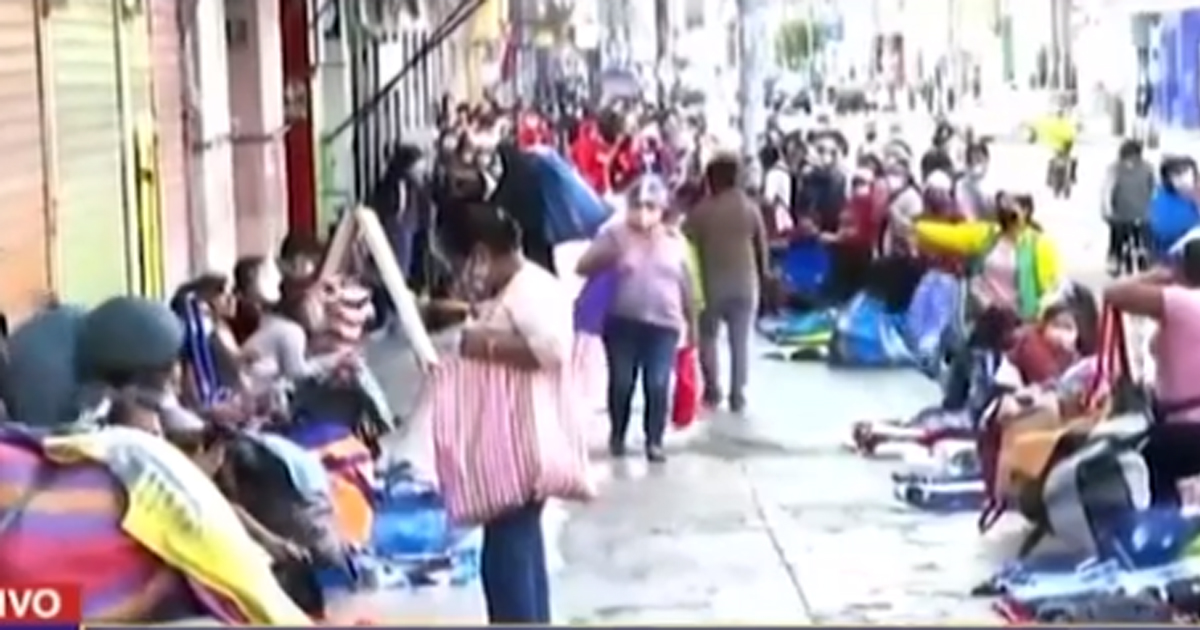 La Victoria: ambulantes toman las calles pese a cuarentena ante la ...
