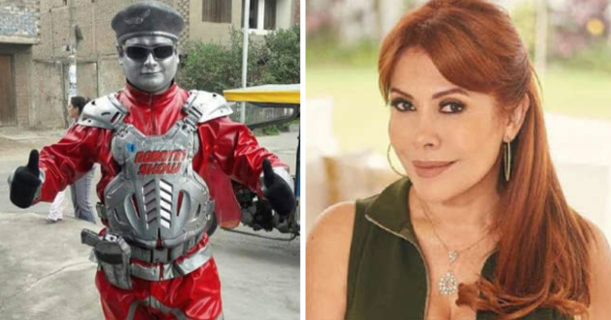 Magaly Medina se solidariza con 'Robotin' y le da inesperado regalo en vivo Magaly Medina se solidariza con 'Robotin' y le da inesperado regalo en vivo