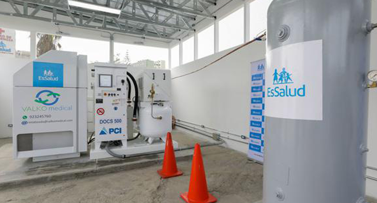 Instalan nueva planta de oxígeno en el hospital Rebagliati