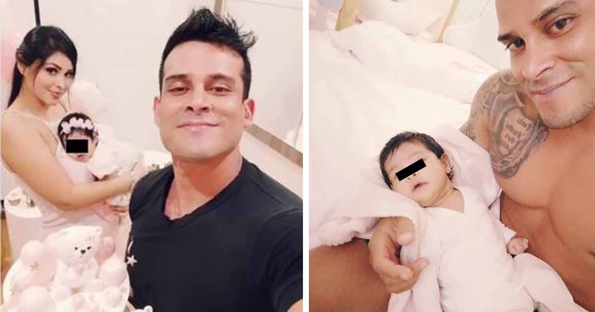 Pamela Franco Y Christian Domínguez Celebran El Primer Mes De Su Hija Con Linda Fiesta 