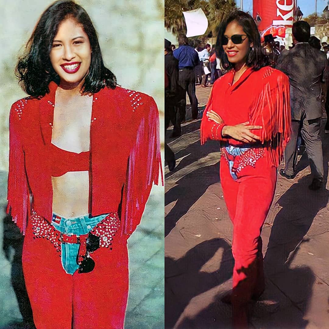 Selena Quintanilla y el fabuloso outfit con flecos que sigue marcando  tendencia