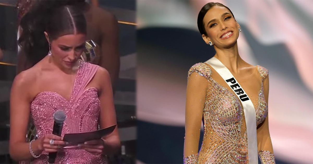 Presentadora de Miss Universo se sorprende al anunciar que Janick