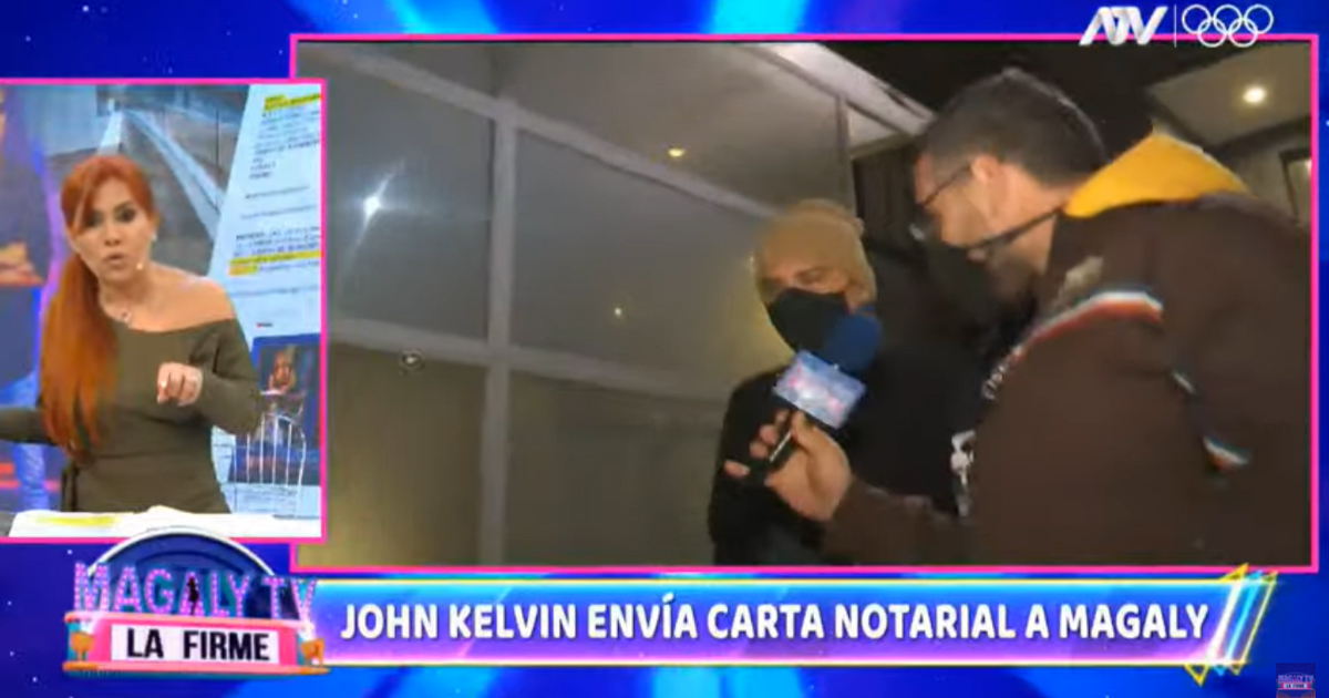 Magaly Medina Responde A Carta Notarial Que Le Envío John Kelvin No Me Vas A Amedrentar 5472