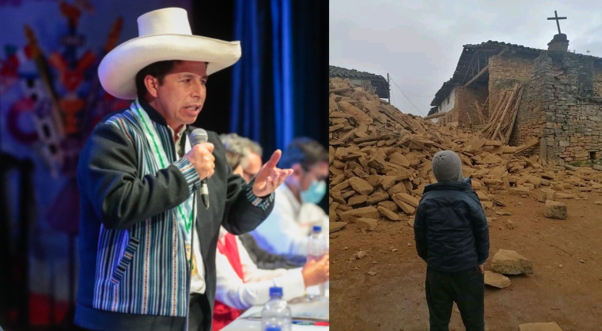 Pedro Castillo Y Su Mensaje A La Población De Amazonas Tras Sismo No