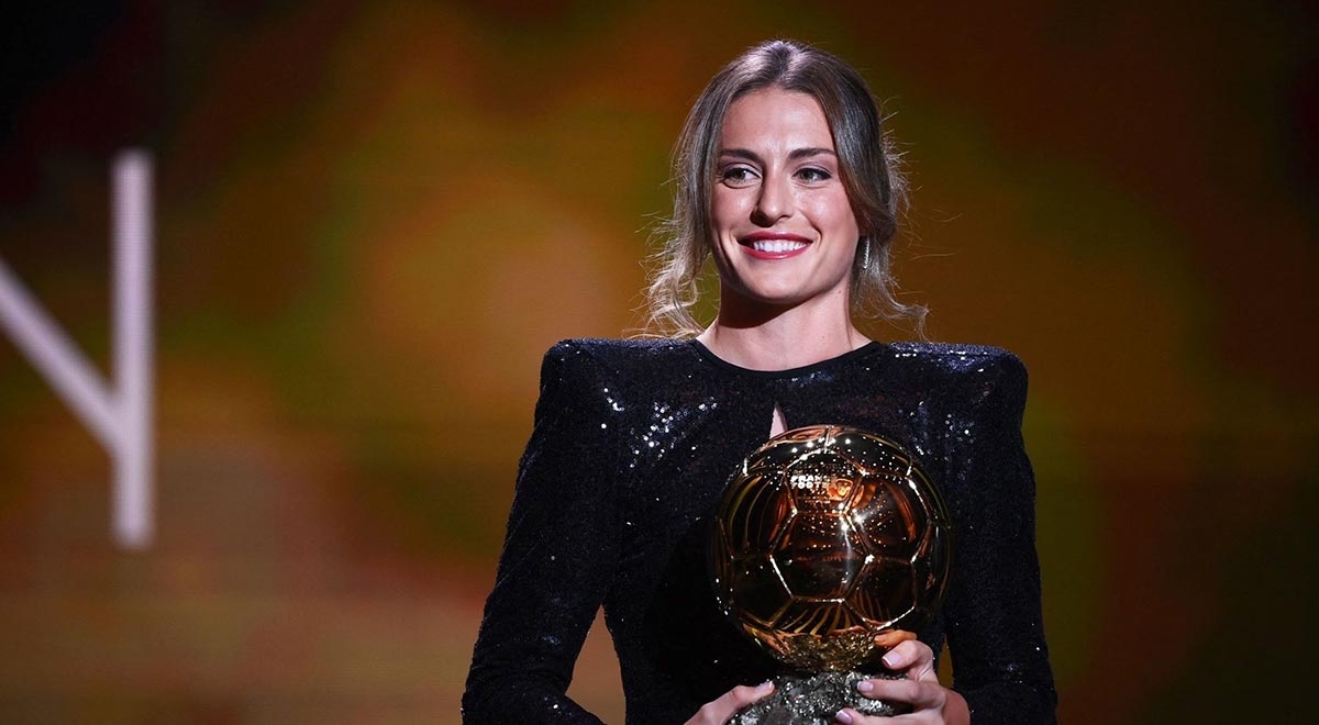 Alexia Putellas ganó el Balón de Oro en el fútbol femenino
