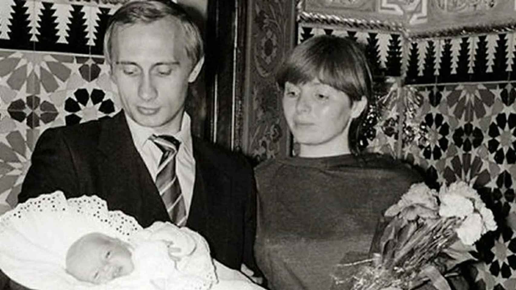 Владимир Путин и Людмила Шкребнева, 1983