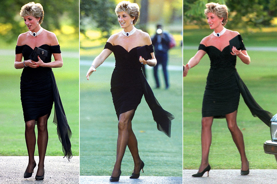 Shakira sorprende como Lady Di al llevar el icónico vestido de la venganza  tras infidelidad