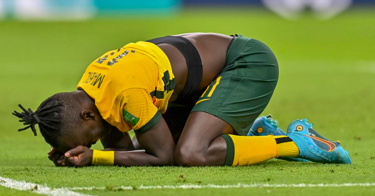 Australia would be out of the World Cup for making an African play