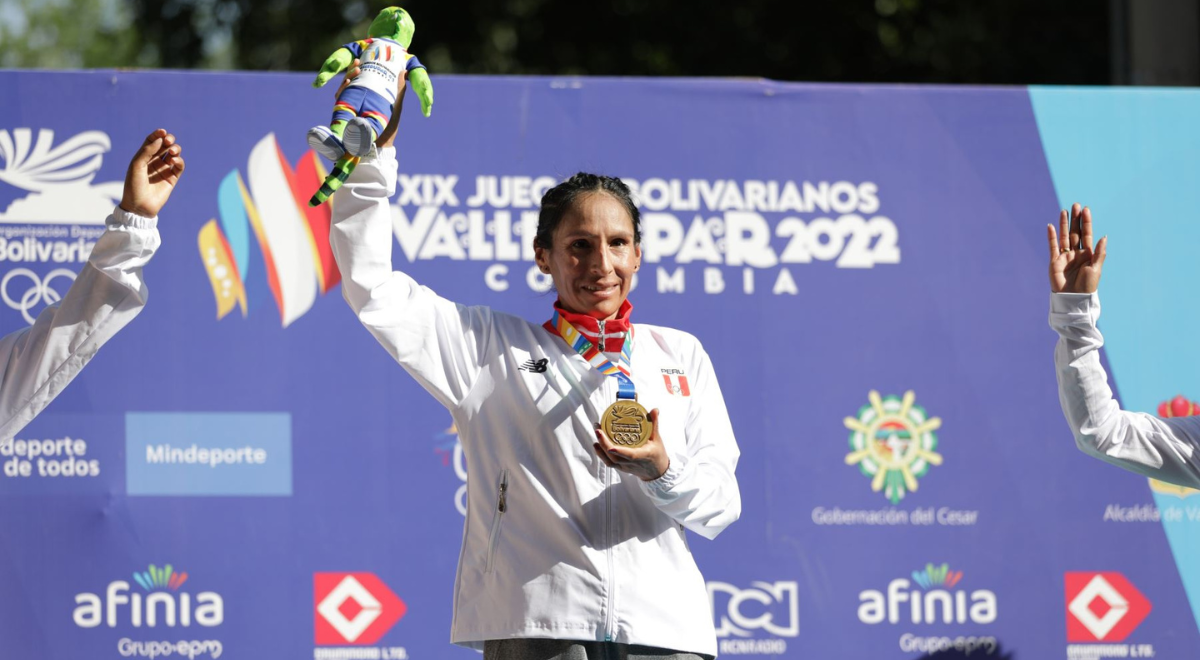 Gladys Tejeda Ganó La Medalla De Oro En Los Juegos Bolivarianos Valledupar 2022