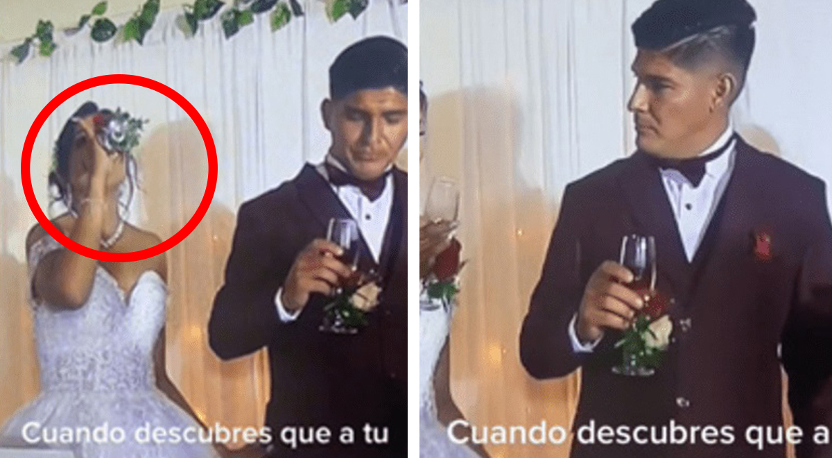 Tiktok Viral Hombre Descubre En Plena Boda Que A Su Esposa Le Gusta Tomar