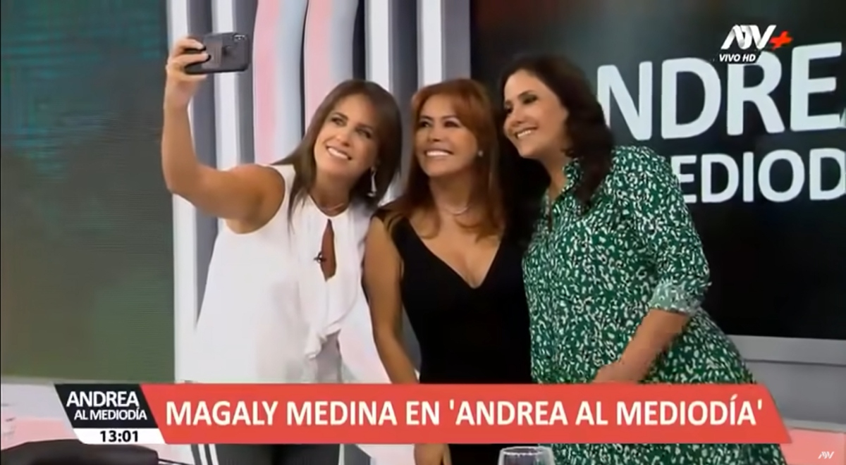 Cuando Andrea Llosa Entrevistó A Magaly Medina Y La Halagó En Vivo Estoy Contenta Que Esté 9924