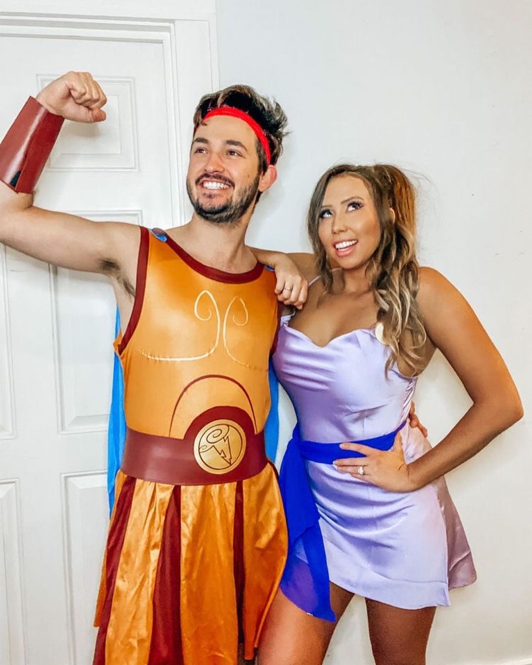 Disfraces para parejas Halloween: disfraz de Hércules y Megara