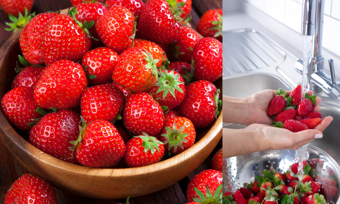 ¿cómo Lavar Las Fresas Para Desinfectarlas Correctamente En Solo Minutos 