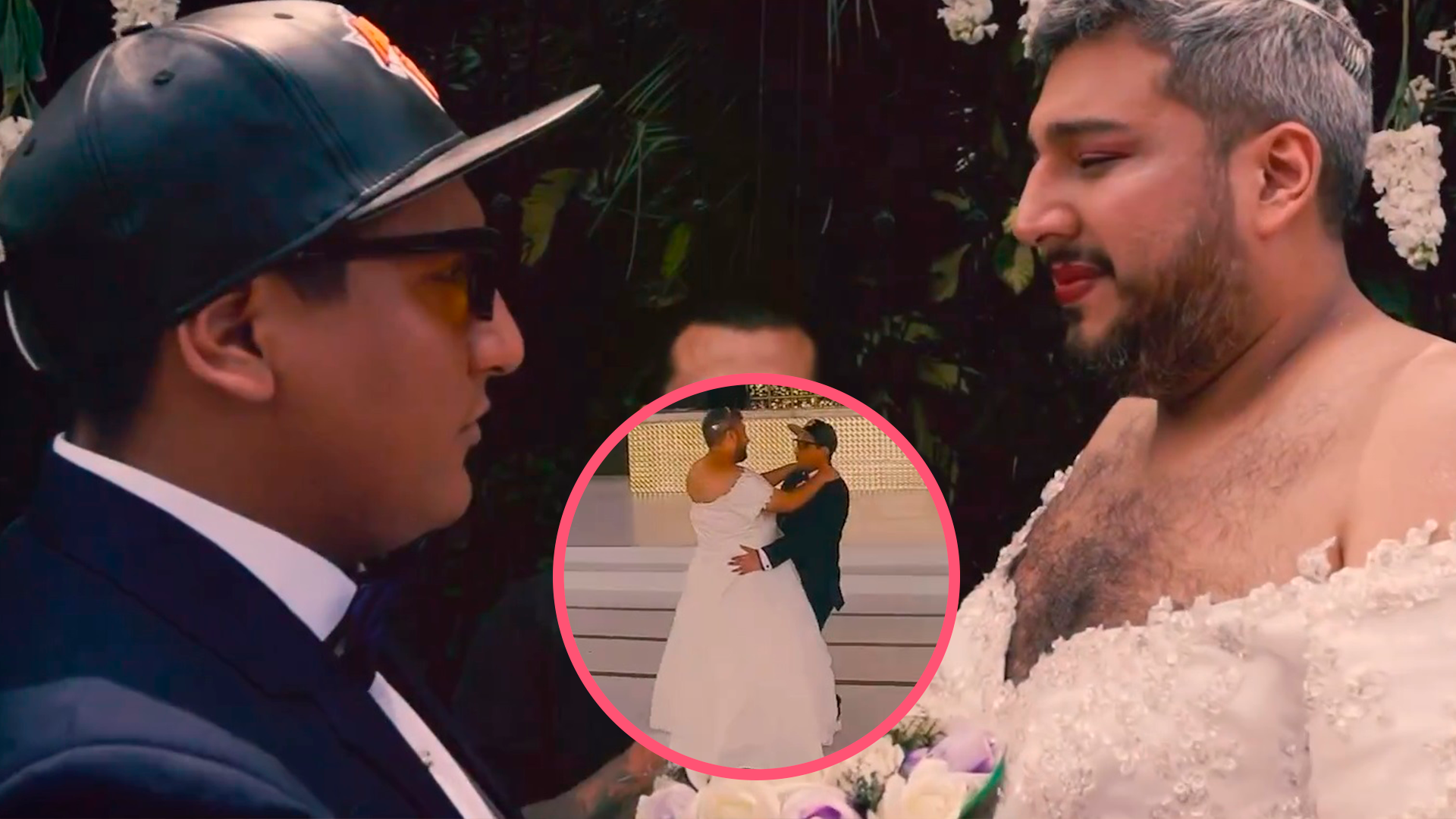 Ricardo Mendoza y Jorge Luna sorprenden al contraer matrimonio en divertido clip y se vuelven