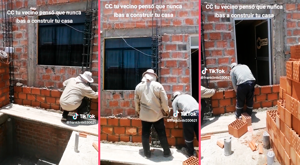 Familia construyó su casa tapando la puerta y ventana del vecino que ...