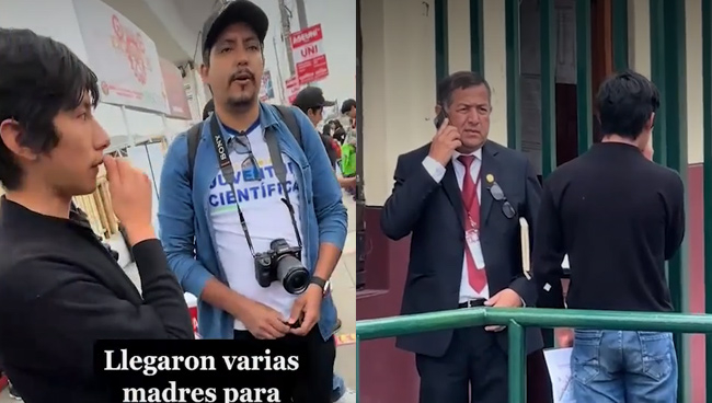 Postulante de Junín llega tarde al examen de la UNI y madres se unen ...