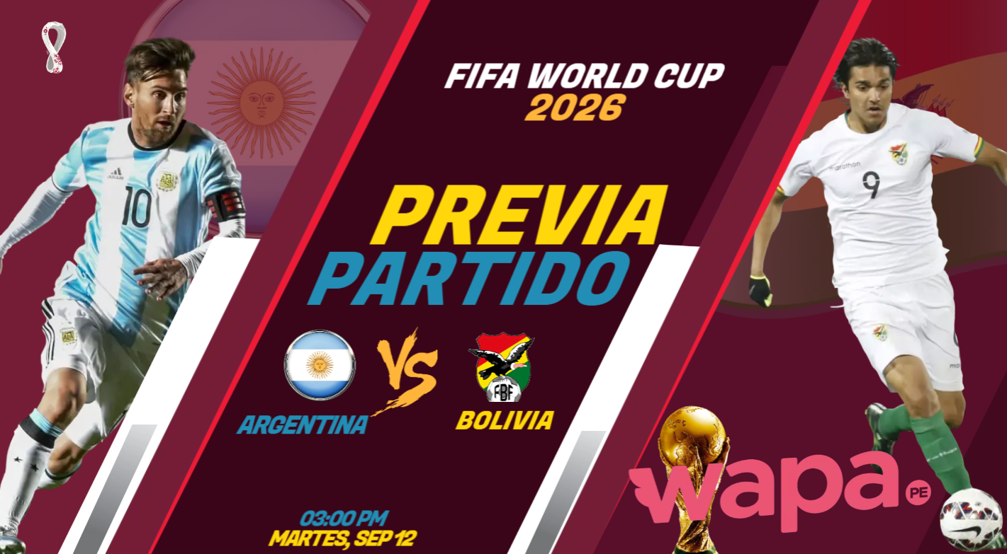 Bolivia vs. Argentina [EN VIVO] Link para ver ONLINE el partido desde