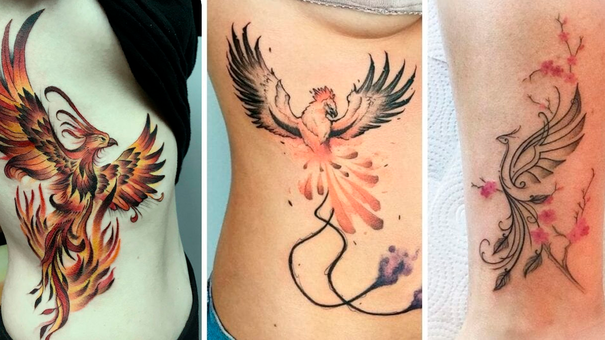 Qué SIGNIFICA el TATUAJE DEL AVE FÉNIX y por qué las personas se lo TATÚAN?