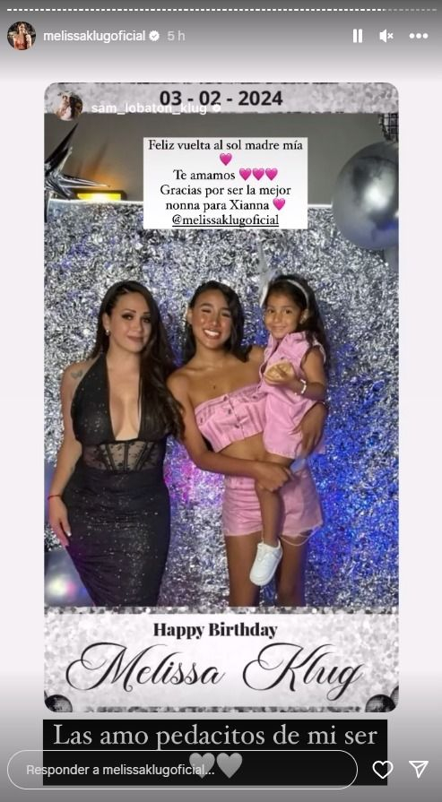 Samahara Lobatón y su hija Xianna brillaron con matching outfits 