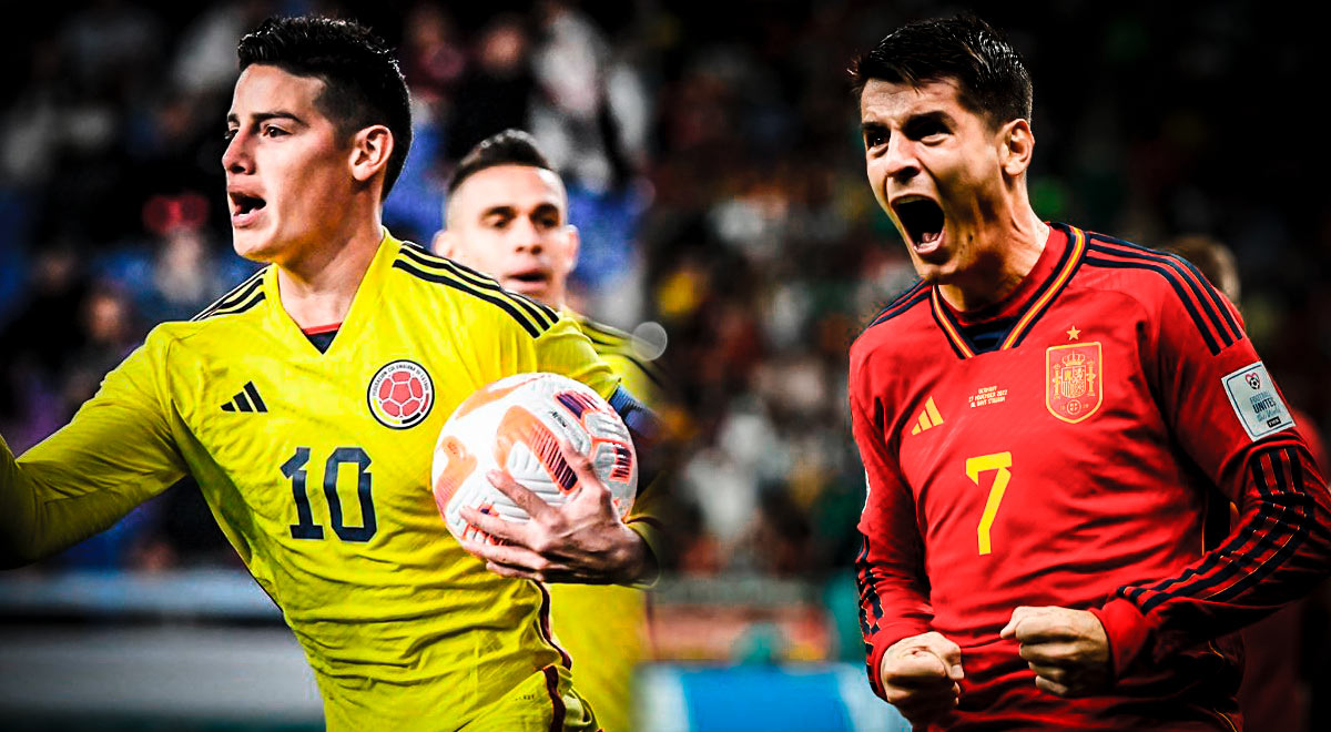 Colombia vs. España EN VIVO: amistoso internacional.