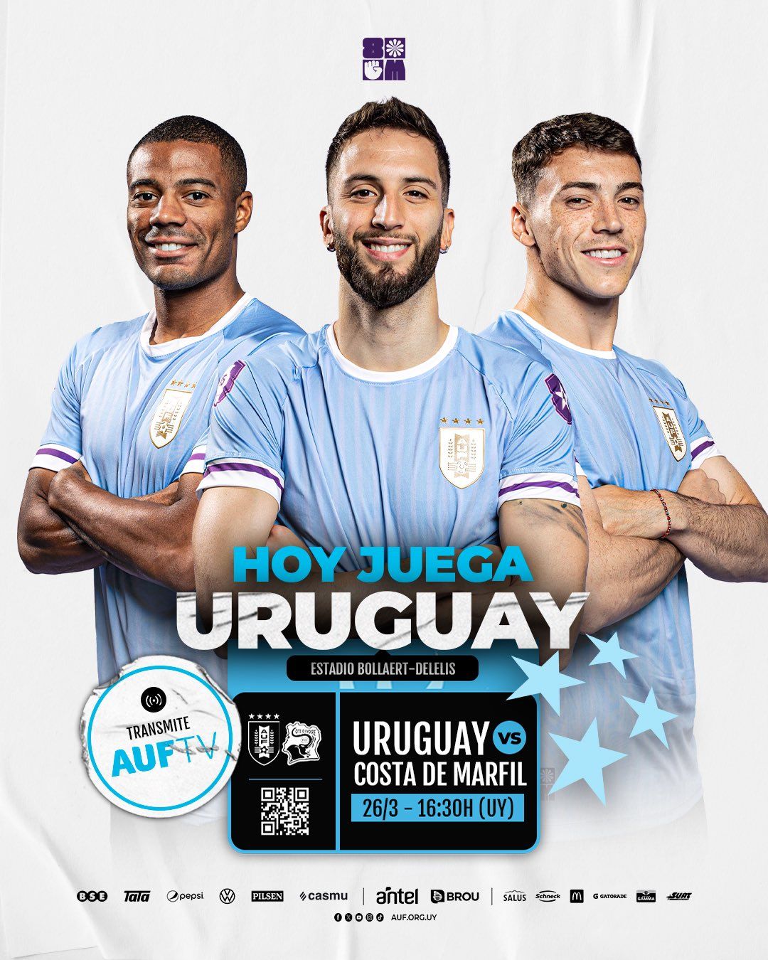Uruguay vs Costa de Marfil