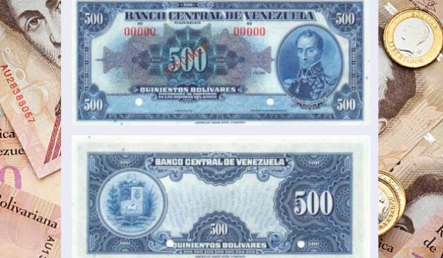 Billete, emitido en 1940 por el Banco Central de Venezuela
