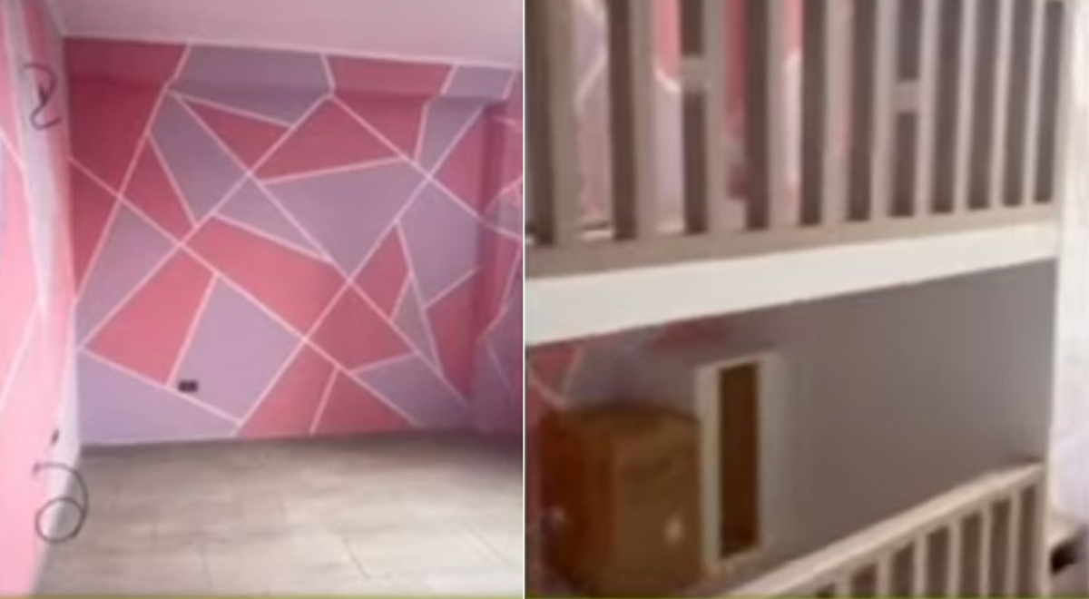  Así luce la habitación de la hija de Samahara Lobatón en la casa de Bryan Torres. 