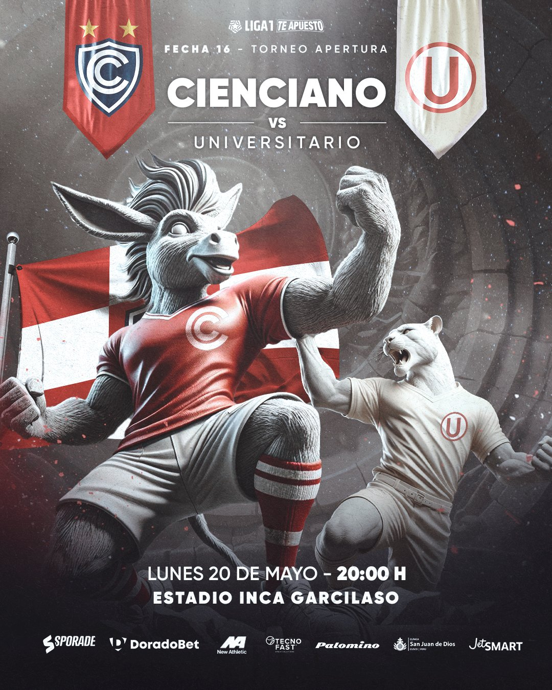 Universitario vs. Cienciano.