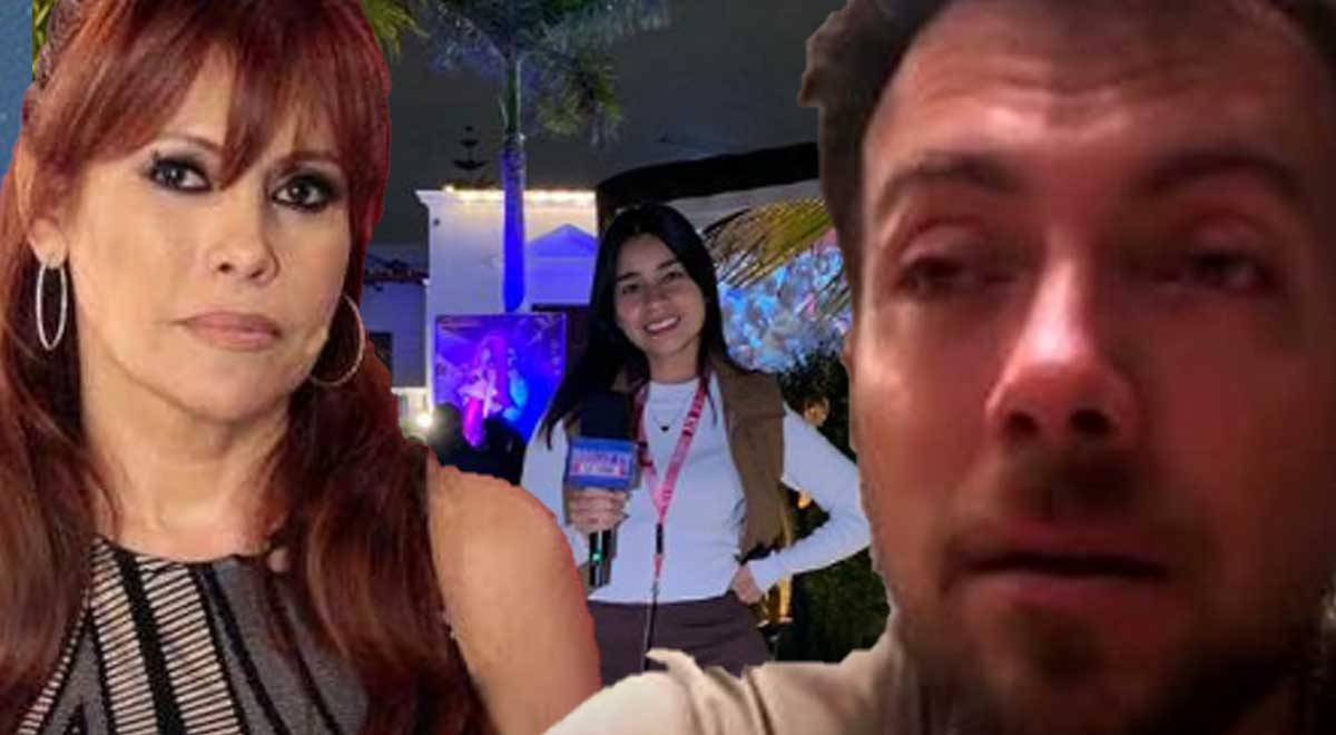 Magaly Medina se molesta con Julián Zucchi