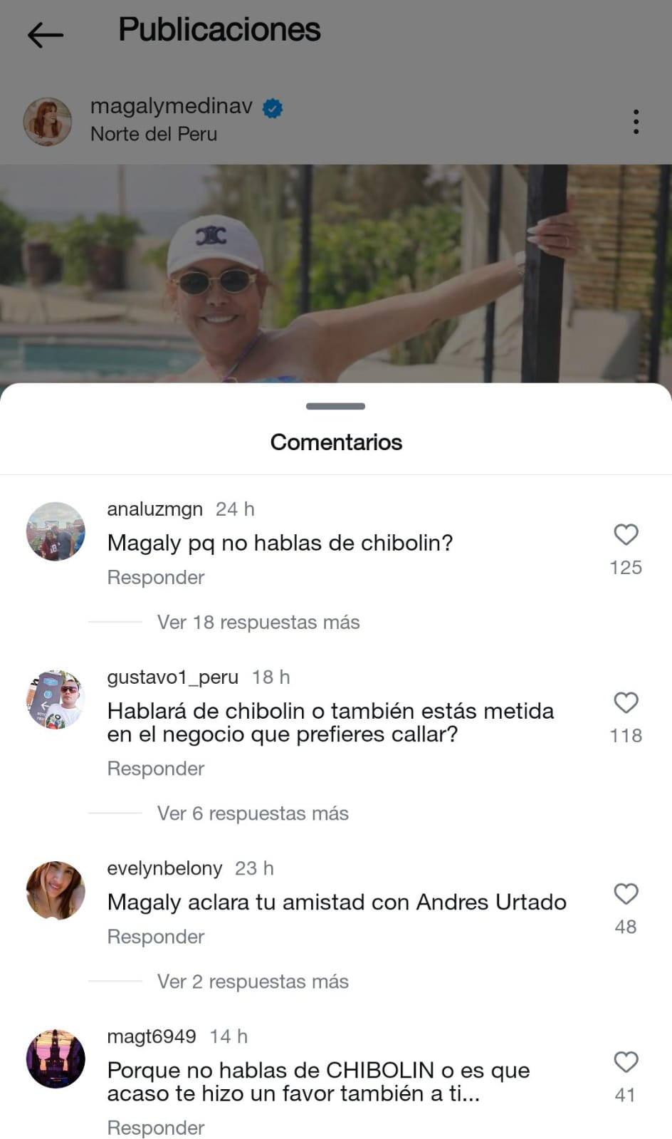 Usuarios reclaman a Magaly Medina por callar sobre AndréS Hurtado