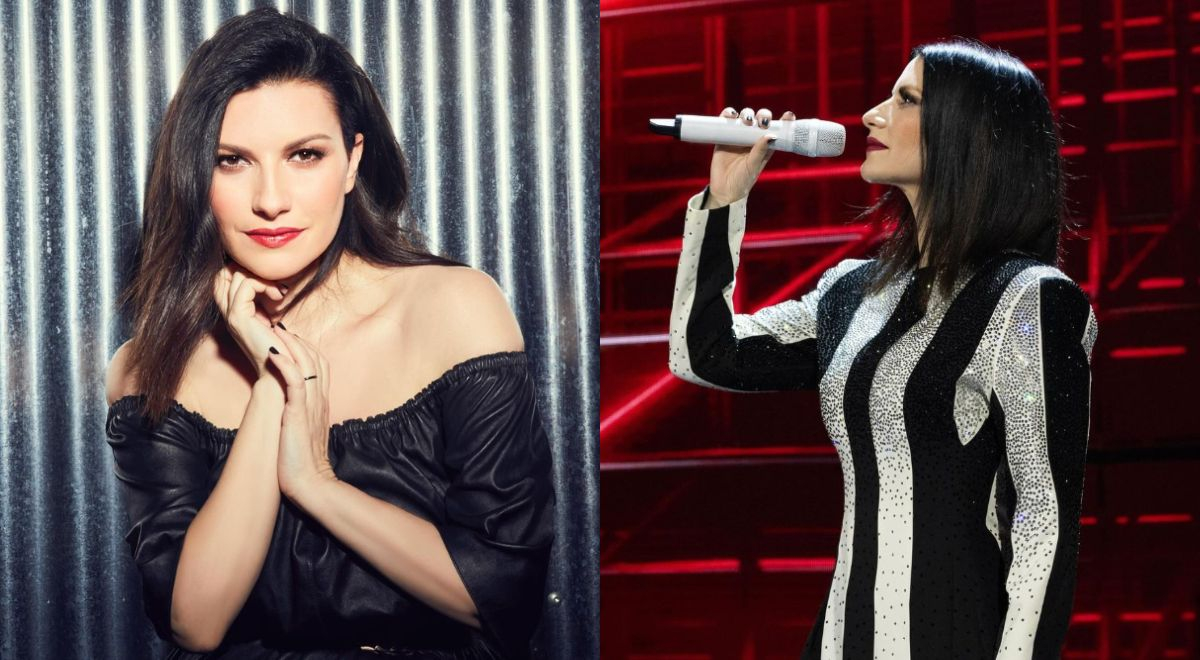 Laura Pausini se atreve con el tinte de pelo más radical a sus 50 años