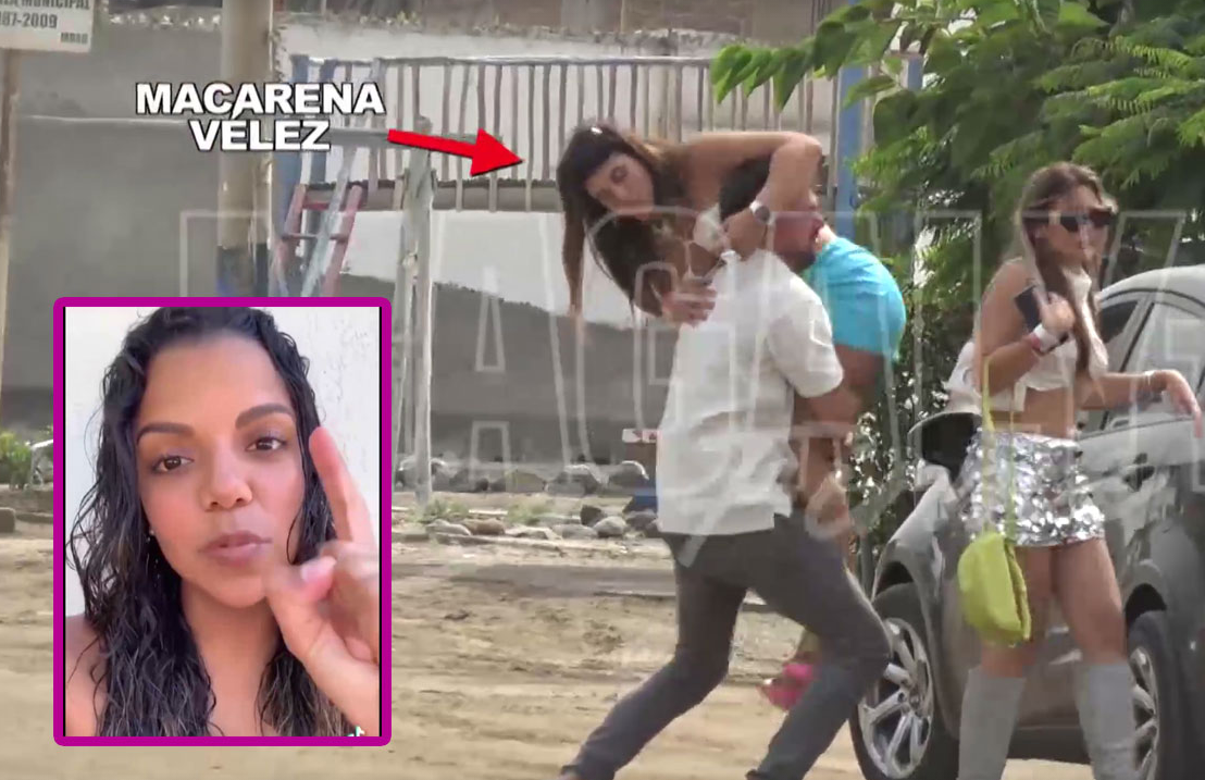 'Nena' Cubillas lanza destructivo dardo al ver a su aún esposo cargando a Macarena Vélez ebria