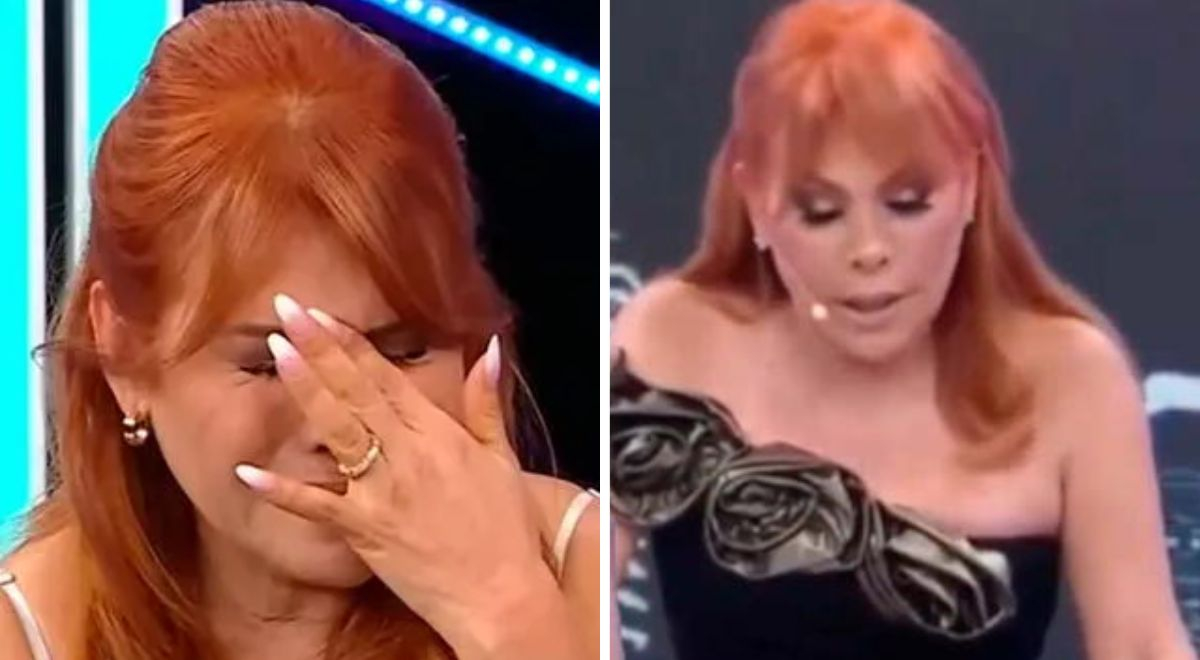 Magaly Medina revela el duro motivo de sus lágrimas antes de su programa en vivo