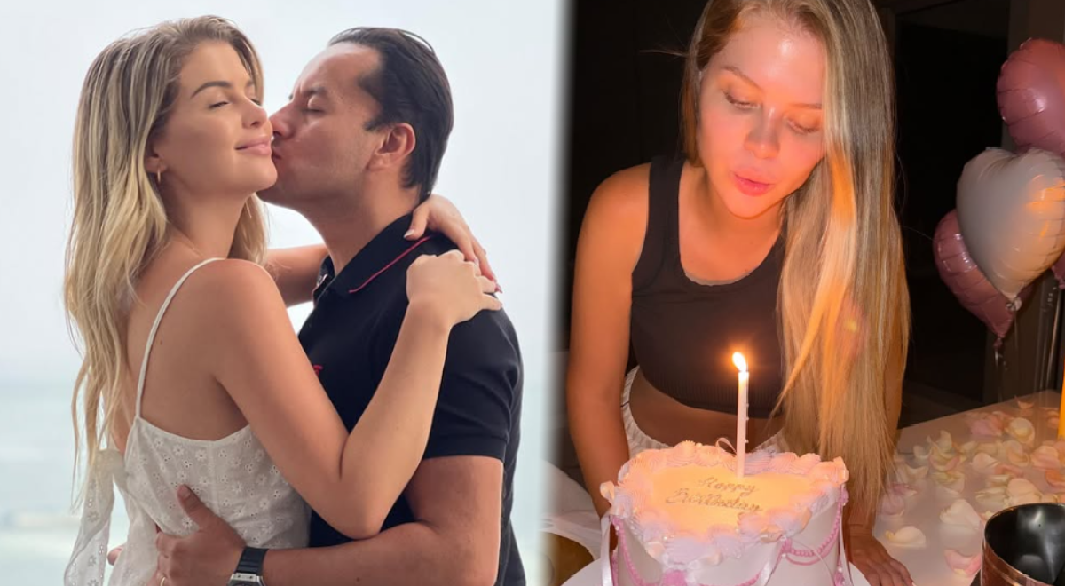 Brunella Horna presume romántica sorpresa de Richard Acuña por su cumpleaños: "Sorpresita de mi esposo, feliz día a mí"