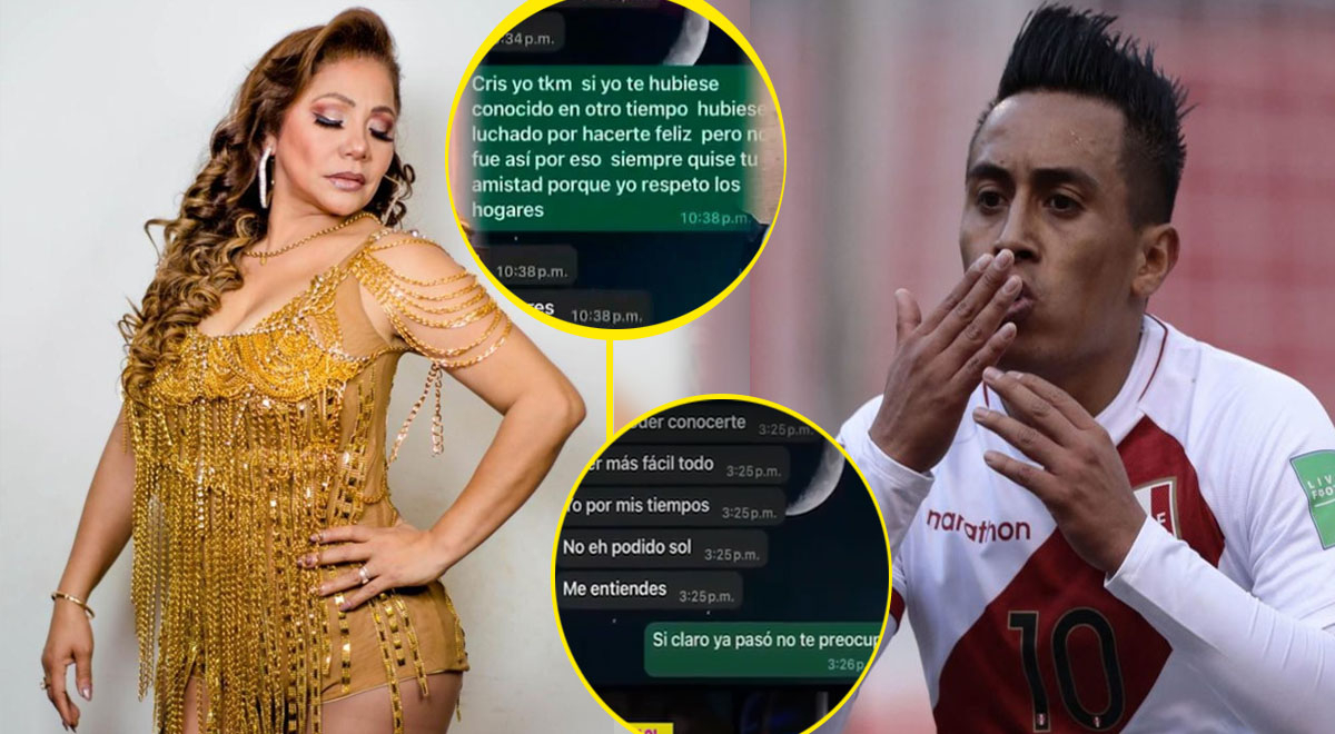 Filtran los chats completos que revelarían un “affaire” entre Christian Cueva y Marisol